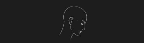 Profile Right Down brush stroke preview from Female Head Base for Procreate