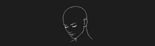 Turn Right Down brush stroke preview from Female Head Base for Procreate