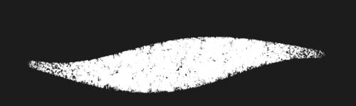 Rich Flow brush stroke preview from Gouache Essentials for Procreate