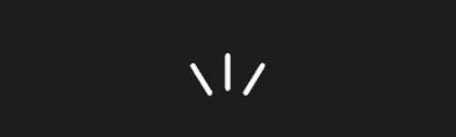 Exclamation Lines brush stroke preview from Emoji Studio Kit for Procreate