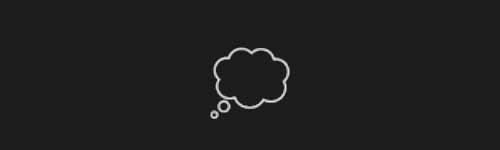 Thought Bubble brush stroke preview from Emoji Studio Kit for Procreate