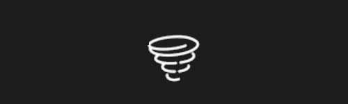 Tornado Shape brush stroke preview from Emoji Studio Kit for Procreate