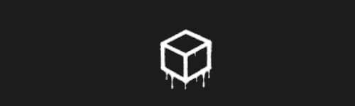 3D Cube brush stroke preview from Street Marks for Procreate