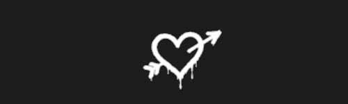 Arrow Heart brush stroke preview from Street Marks for Procreate