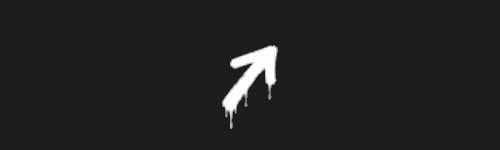 Arrow Up brush stroke preview from Street Marks for Procreate