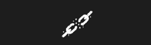 Broken Chain brush stroke preview from Street Marks for Procreate