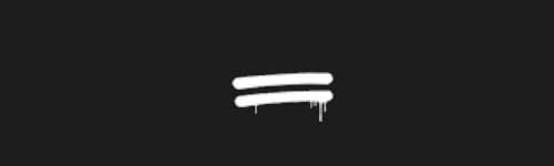 Double Line brush stroke preview from Street Marks for Procreate
