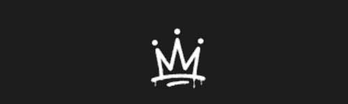 Drip Crown brush stroke preview from Street Marks for Procreate