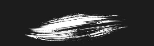 Streak Control brush stroke preview from Gouache Essentials for Procreate
