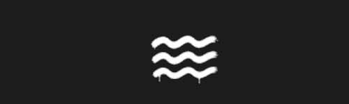 Wave brush stroke preview from Street Marks for Procreate
