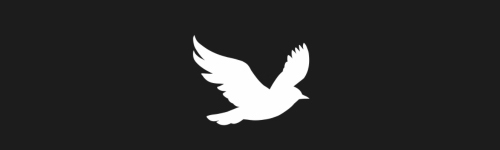 Mockingbird 2 brush stroke preview from Bird Silhouettes for Procreate