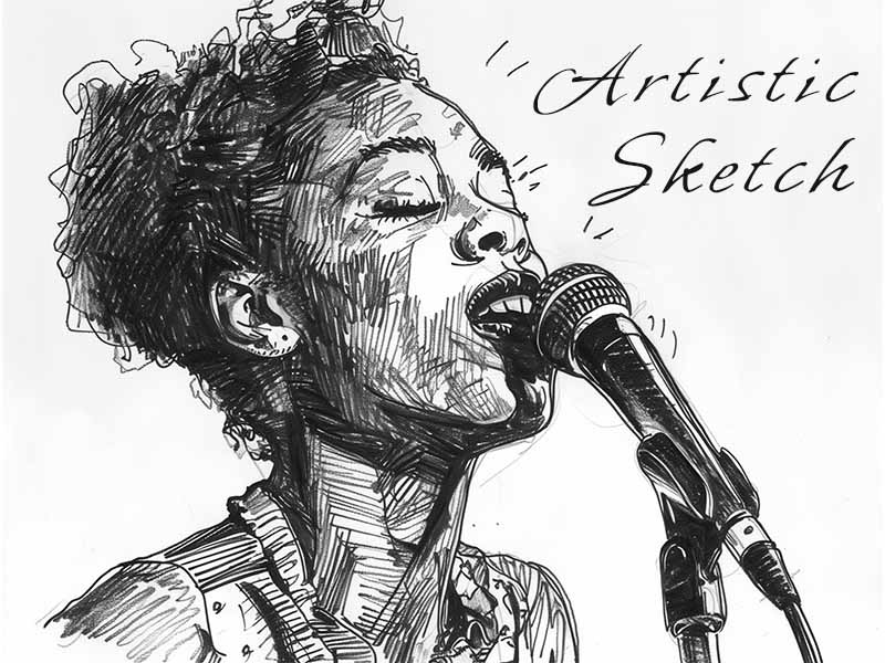 Artistic Sketch Procreate brush pack preview