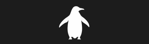 Penguin 2 brush stroke preview from Bird Silhouettes for Procreate