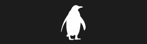 Penguin 3 brush stroke preview from Bird Silhouettes for Procreate