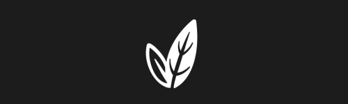 Double Leaves brush stroke preview from Botanic Bits for Procreate