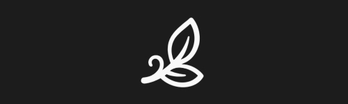 Young Leaf brush stroke preview from Botanic Bits for Procreate