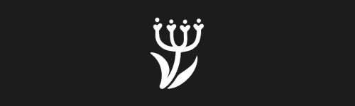 King Flower brush stroke preview from Botanic Bits for Procreate