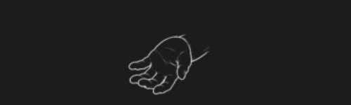 Diagonal Bottom View brush stroke preview from Hand Perspectives for Procreate