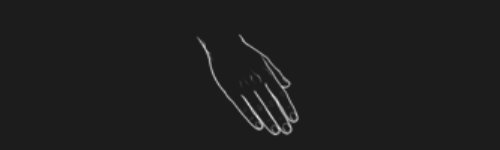 Diagonal Top View brush stroke preview from Hand Perspectives for Procreate