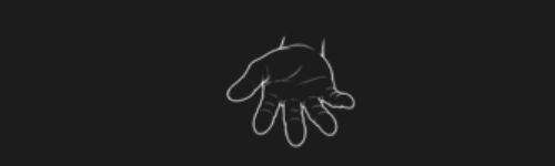 Foreshortened Palm brush stroke preview from Hand Perspectives for Procreate