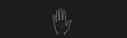 Overhead View Palm brush stroke preview from Hand Perspectives for Procreate