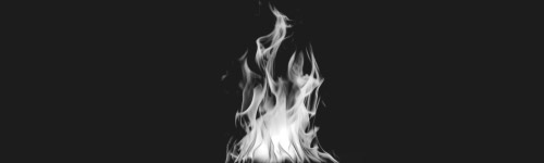 Fire 4 brush stroke preview from Realistic Fire for Procreate