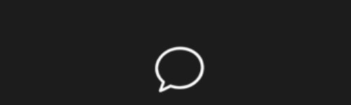 Comment brush stroke preview from Social Media Buttons Vol.1 for Procreate