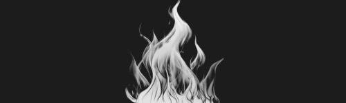 Fire 5 brush stroke preview from Realistic Fire for Procreate