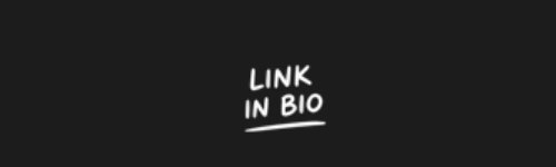 Link In Bio brush stroke preview from Social Media Buttons Vol.1 for Procreate