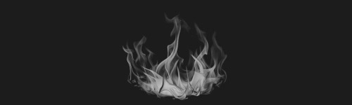 Fire 7 brush stroke preview from Realistic Fire for Procreate