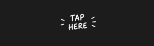 Tap Here brush stroke preview from Social Media Buttons Vol.1 for Procreate