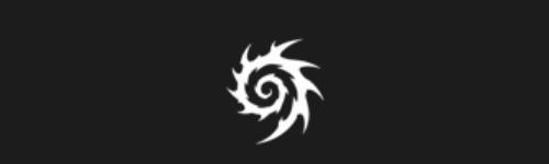 Chaos Spiral brush stroke preview from Tribal Designs for Procreate