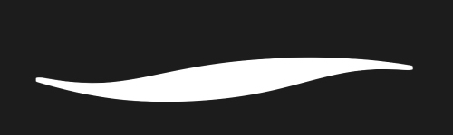 Quirky Quill brush stroke preview from Fancy Writing for Procreate