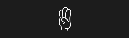 Hand 12 brush stroke preview from Cartoon Hands for Procreate