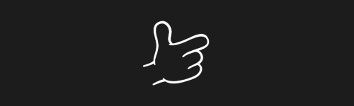 Hand 15 brush stroke preview from Cartoon Hands for Procreate