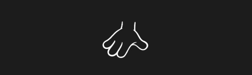Hand 16 brush stroke preview from Cartoon Hands for Procreate