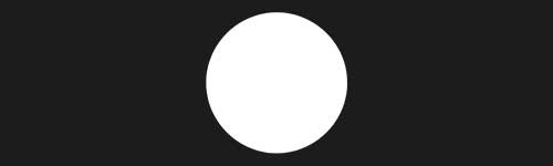 Circle brush stroke preview from Modern Shapes for Procreate