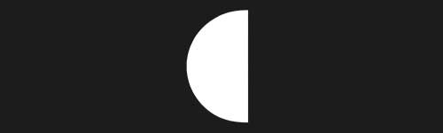 Circle Half 1 brush stroke preview from Modern Shapes for Procreate