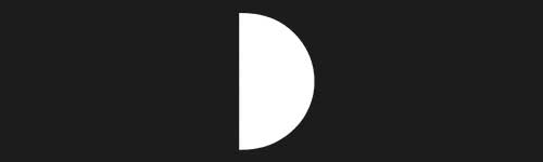 Circle Half 2 brush stroke preview from Modern Shapes for Procreate