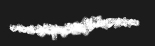 Sparkle Swirl brush stroke preview from Glitter Glamour for Procreate