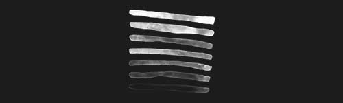 Stripes brush stroke preview from Antique Symbols for Procreate