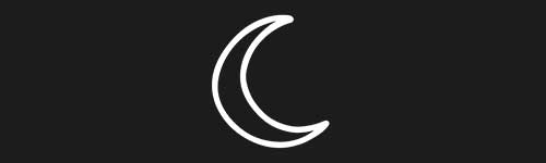 Moon 3 brush stroke preview from Boho Shapes for Procreate