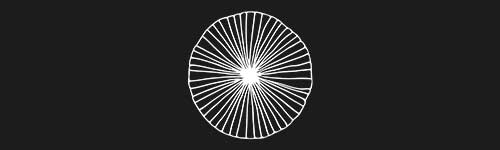 Outline 3 brush stroke preview from Boho Shapes for Procreate
