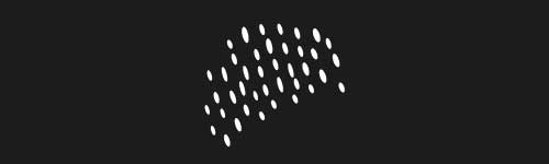 Dots 1 brush stroke preview from Boho Shapes for Procreate