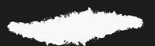 Broad Coverage brush stroke preview from Magic Gouache for Procreate