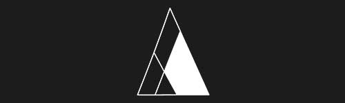 Triangle 2 brush stroke preview from Boho Shapes for Procreate