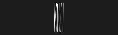 Stripes 3 brush stroke preview from Boho Shapes for Procreate