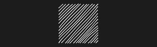 Stripes 4 brush stroke preview from Boho Shapes for Procreate