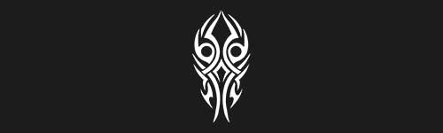 Tattoo 20 brush stroke preview from Tribal Tattoo for Procreate