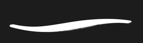 Urban Roll brush stroke preview from Modern Calligraphy for Procreate